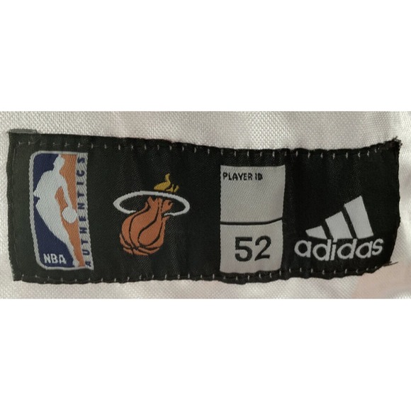 Adidas Miami Heat Dwyane Wade Stitched Jersey Size 52 - Picture 8 of 8